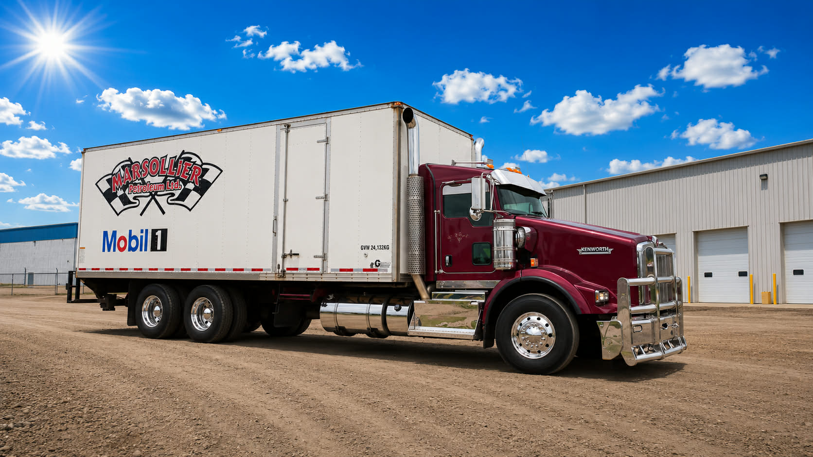 Marsollier Petroleum delivery truck